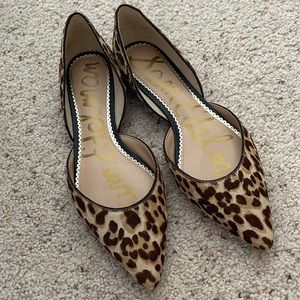 Sam Edelman leopard flats